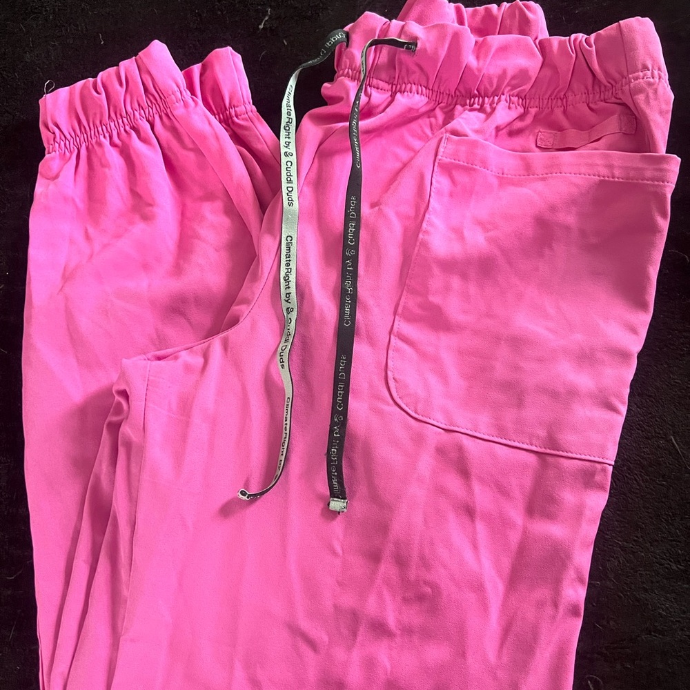 Pink Scrub Joggers